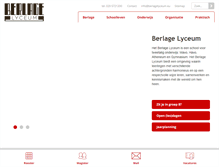 Tablet Screenshot of berlage.espritscholen.nl